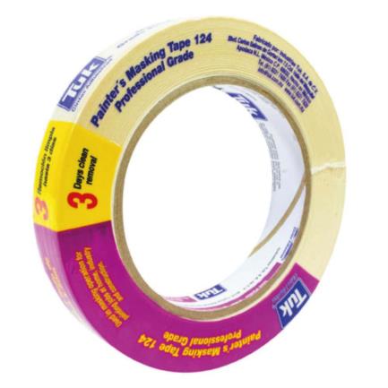 TUK - CINTA TUK MASKING TAPE 124 18X50 PZA