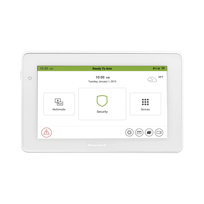 HONEYWELL HOME RESIDEO - Teclado con Pantalla Táctil y Controlador para Automatización con tecnología Z-Wave