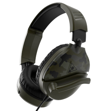 TURTLE BEACH - Audífonos Turtle Beach EarForce Recon 70 Diadema Alámbrico 3.5mm Cable 1.2m PlayStation Verde Camuflaje