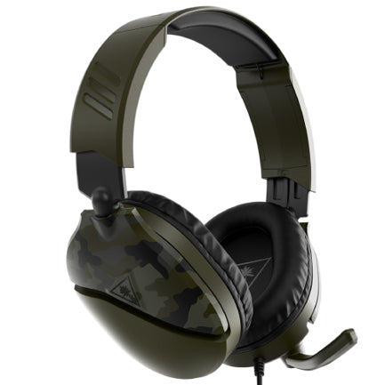 TURTLE BEACH - Audífonos Turtle Beach EarForce Recon 70 Diadema Alámbrico 3.5mm Cable 1.2m PlayStation Verde Camuflaje