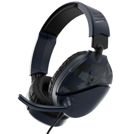 TURTLE BEACH - Audífonos Turtle Beach EarForce Recon 70 Diadema Alámbrico 3.5mm Cable 1.2m PlayStation Azul Camuflaje