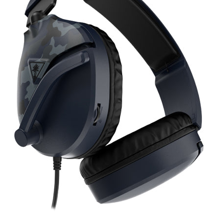 TURTLE BEACH - Audífonos Turtle Beach EarForce Recon 70 Diadema Alámbrico 3.5mm Cable 1.2m PlayStation Azul Camuflaje