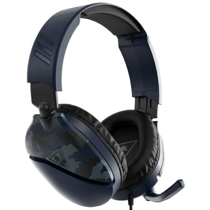 TURTLE BEACH - Audífonos Turtle Beach EarForce Recon 70 Diadema Alámbrico 3.5mm Cable 1.2m PlayStation Azul Camuflaje