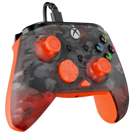 TURTLE BEACH - Control XB Turtle Beach Rematch Core Wired Controller- Ghost Black Camo/Orang