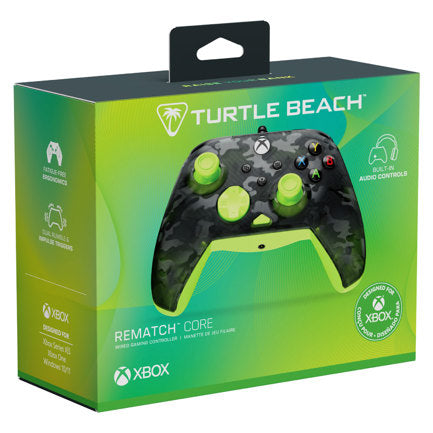 TURTLE BEACH - Control XB Turtle Beach Rematch Core Wired Controller- Ghost Black Camo/Yellow