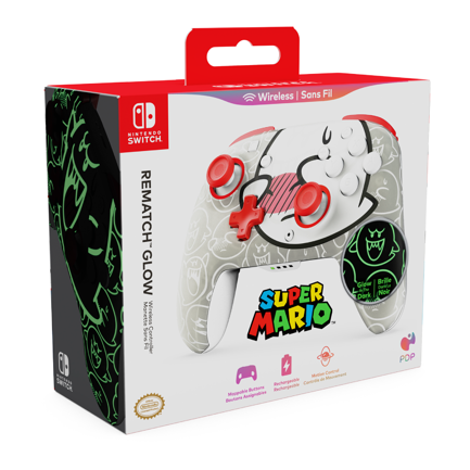 TURTLE BEACH - Control de Juego Inalámbrico Turtle Beach Rematch Boo-Hoo para Nintendo Switch