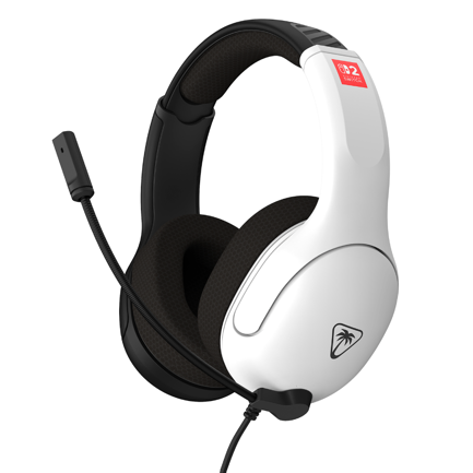 TURTLE BEACH - Auriculares de juego con cable Turtle Beach Airlite Fit  White Black para Nintendo Switch 2