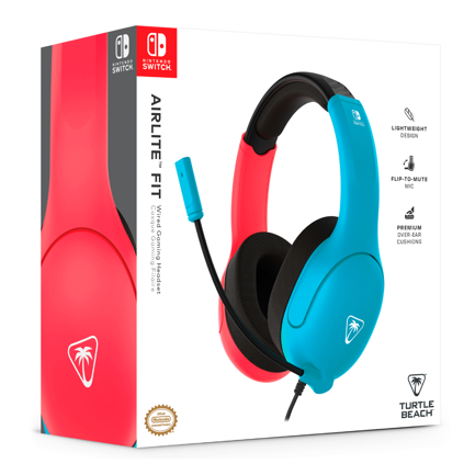 TURTLE BEACH - Auriculares de juego con cable Turtle Beach Airlite Fit