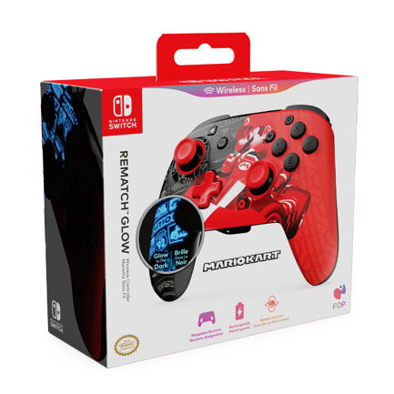 TURTLE BEACH - Control Inalámbrico Turtle Beach Rematch Mario Grand Prix para Nintendo Switch