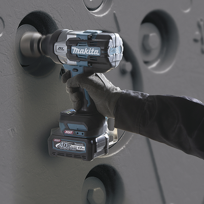 MAKITA - Llave de Impacto BL 40 V máx. XGT 3/4" 4 Velocidades eléctricas 0 A 1900-2200-2400- 0 a 2500 ipm. Incluye 2 baterías Li-ION, cargador rápido y maletín Makpac.