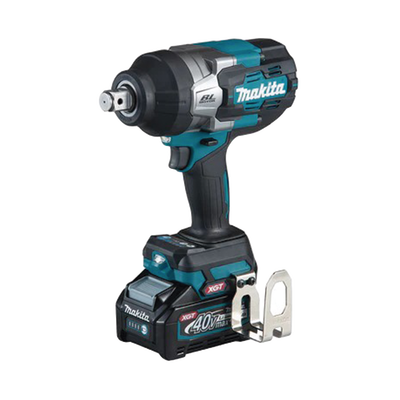 MAKITA - Llave de Impacto BL con Cuadro de 1/2", 4 Velocidades eléctricas, Incluye 2 baterías Li-ION de 40 V, cargador rápido y maletín Makpac.