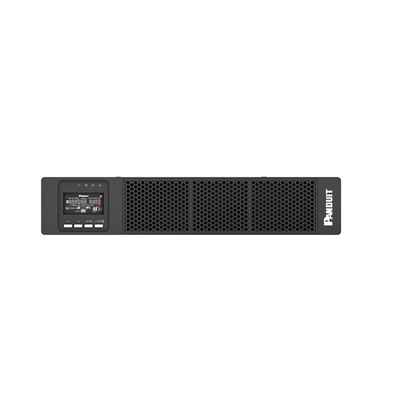 PANDUIT - UPS SmartZone de 1000 VA/1000 W, Online Doble Conversión, Entrada 120 Vca NEMA 5-15P, Onda Senoidal Pura, 2 UR, Con 6 Tomas NEMA 5-15R, Incluye Tarjeta de Red y Kit de Rieles