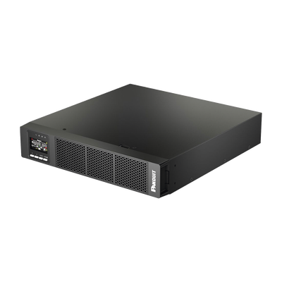 PANDUIT - UPS SmartZone de 2000 VA/2000 W, Online Doble Conversión, Entrada 120 Vca NEMA 5-20P, Onda Senoidal Pura, 2 UR, Con 6 Tomas NEMA 5-20R, Incluye Tarjeta de Red y Kit de Rieles