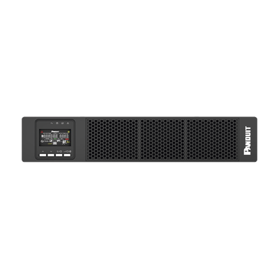 PANDUIT - UPS SmartZone de 2000 VA/2000 W, Online Doble Conversión, Entrada 120 Vca NEMA 5-20P, Onda Senoidal Pura, 2 UR, Con 6 Tomas NEMA 5-20R, Incluye Tarjeta de Red y Kit de Rieles