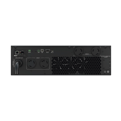 PANDUIT - UPS SmartZone de 5000 VA/5000 W, Online Doble Conversión, Entrada 208/240 Vca NEMA L6-30P, Onda Senoidal Pura, 6 UR, Con 4 Tomas NEMA L6-30R, Incluye Tarjeta de Red y Kit de Rieles