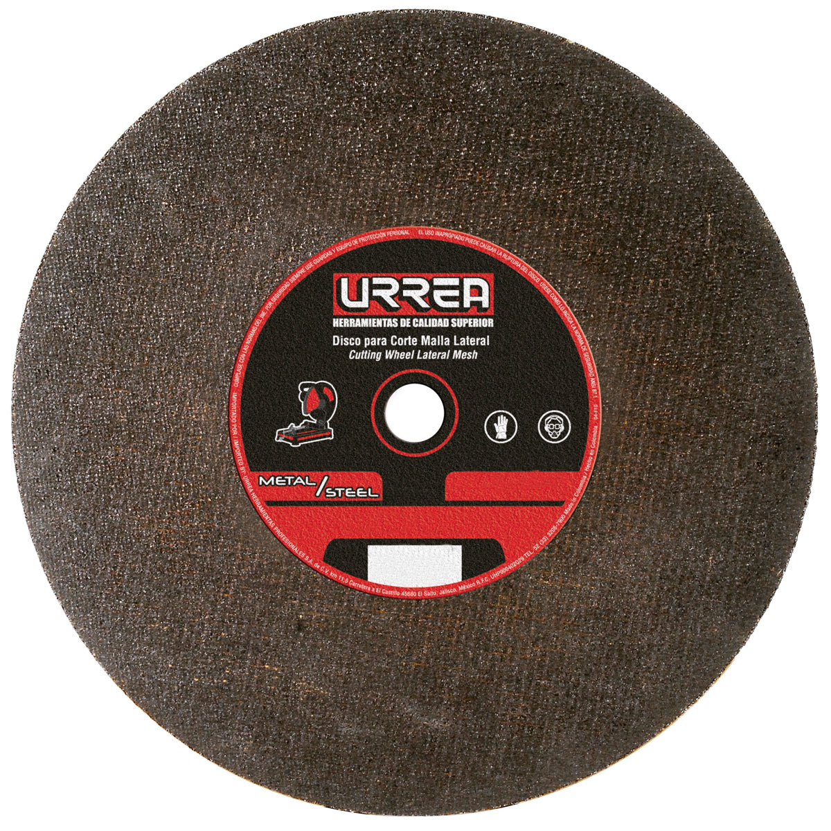 Urrea - Disco abr t/1 met 4-1/2x1/16 in