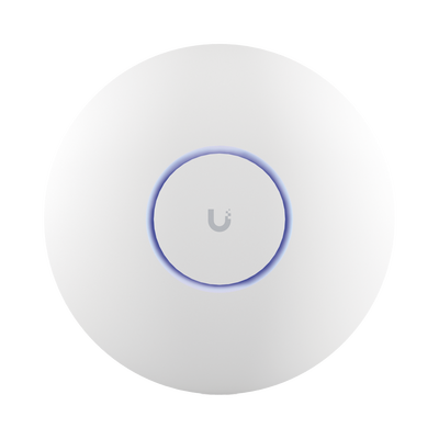 UBIQUITI - Access Point UniFi WiFi 7 Pro / Soporta 6 GHz / para Interior en Techo o Pared / 6 streams / MU-MIMO 2x2 en cada banda (2.4/5/6 GHz) / Multi-Link Operation /  Puerto 2.5 GbE. NO incluye POE+