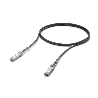 UBIQUITI - Cable de conexión directa DAC de 1 metro SFP+ 1/10Gbps, ideal para switches UniFi