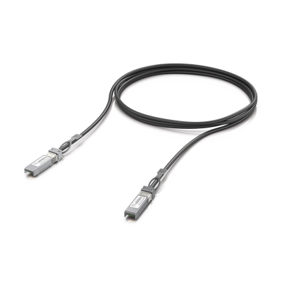 UBIQUITI - Cable de conexión directa DAC de 3 metros SFP+ 1/10Gbps, ideal para switches UniFi