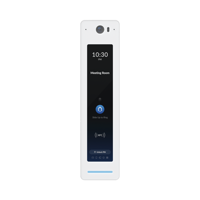UBIQUITI - Lector UniFi Access G2 Pro, para tarjetas NFC, pantalla táctil, cámara y audio 2 vias (Requiere Hub UniFi)