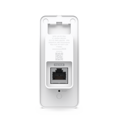 UBIQUITI - UniFi Access Kit de Inicio Gen2 Profesional para 1 puerta, (1) Lector NFC con pantalla táctil, audio 2 vías y cámara / (1) Lector NFC y de movimiento UA-G2 / Hub para conexiones para controlar una puerta con salida POE y energizar acc