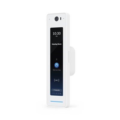 UBIQUITI - UniFi Access Kit de Inicio Gen2 Profesional para 1 puerta, (1) Lector NFC con pantalla táctil, audio 2 vías y cámara / (1) Lector NFC y de movimiento UA-G2 / Hub para conexiones para controlar una puerta con salida POE y energizar acc
