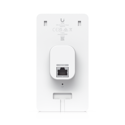 UBIQUITI - UniFi Intercom Viewer, monitor que se vincula a UA-INTERCOM, para visualizar y aperturar, pantalla táctil de 5", energizado por POE, montaje en pared