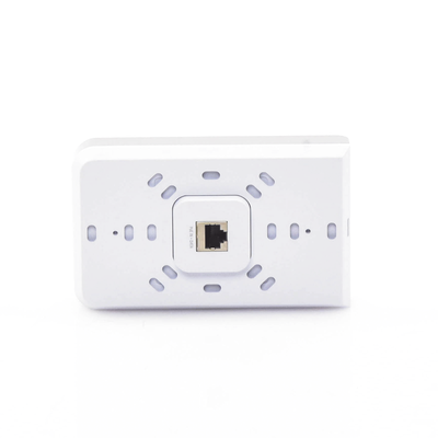 UBIQUITI - Access Point UniFI doble banda cobertura 180º, MI-MO 2x2 diseño placa de pared con dos puertos adicionales, hasta 100 usuarios Wi-Fi