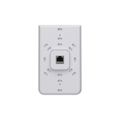 UBIQUITI - Access Point In Wall HD MU-MIMO 4x4 Wave 2 con 5 puertos (1 PoE entrada 802.3af/at PoE+, 1 PoE salida 48V y 3 Ethernet Passthrough) antena Beamforming, ideal para suites