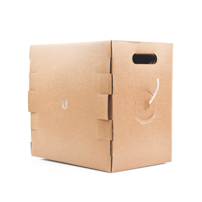 UBIQUITI - Bobina de cable UTP Plenum (CMP) UniFi, Cat6, Color blanco, 23 AWG, 305m para interior
