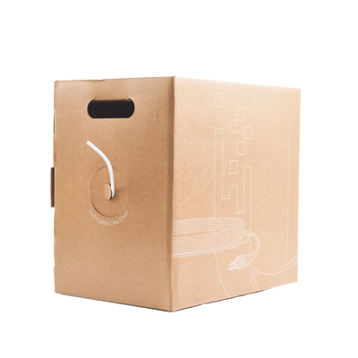 UBIQUITI - Bobina de cable UTP Plenum (CMP) UniFi, Cat6, Color blanco, 23 AWG, 305m para interior