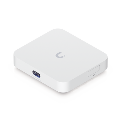 UBIQUITI - UCG Max Cloud Gateway de 2.5 GbE Compacto con Soporte para hasta 30 Dispositivos UniFi, 300+ Clientes, Enrutamiento IPS de 2.3 Gbps y Almacenamiento 512 GB de Memoria Interna