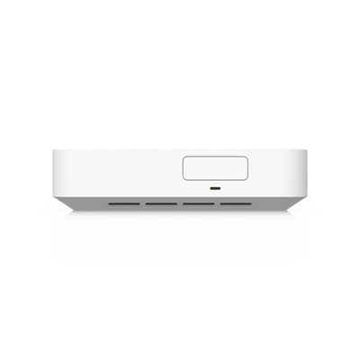 UBIQUITI - UCG Max Cloud Gateway de 2.5 GbE Compacto con Soporte para hasta 30 Dispositivos UniFi, 300+ Clientes, Enrutamiento IPS de 2.3 Gbps y Almacenamiento 512 GB de Memoria Interna