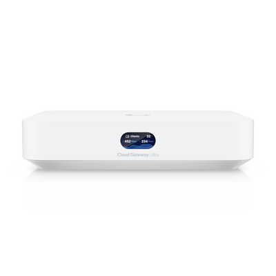 UBIQUITI - UCG Ultra Cloud Gateway Compacto con Soporte para  hasta 30+ Dispositivos UniFi, 300+ Clientes, Enrutamiento IDS/IPS de 1 Gbps y Balanceo Multi-WAN