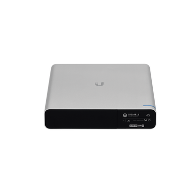 UBIQUITI - UniFi OS Console Cloud Key Gen2 PLUS / con aplicaciones UniFi Network y Protect, para hasta 50 dispositivos y 20 cámaras UniFi HD, incluye disco duro 1TB