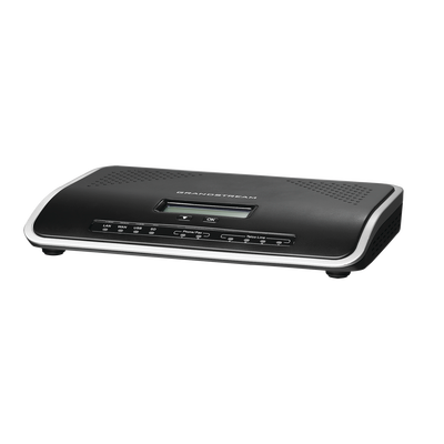 GRANDSTREAM - Conmutador IP-PBX de 2 puertos FXO + 2 FXS, 30 llamadas concurrentes, 500 usuarios y doble puerto Gigabit