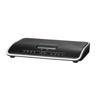 GRANDSTREAM - Conmutador IP-PBX de 4 puertos FXO + 2 FXS, 45 llamadas concurrentes, 500 usuarios y doble puerto Gigabit