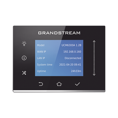 GRANDSTREAM - Conmutador IP-PBX 250 usuarios, hasta 50 llamadas simultaneas, solución para PyMEs