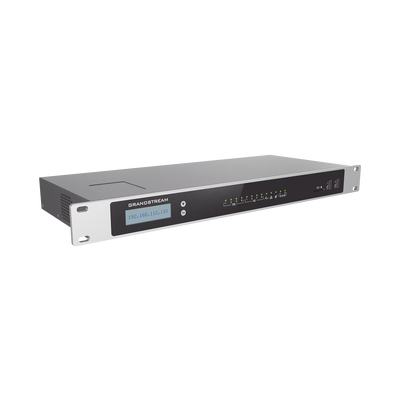 GRANDSTREAM - Conmutador IP-PBX para hasta 2000 usuarios y 300 llamadas simultaneas, 4FXO, 4FXS,  para solución de comunicaciones unificadas y colaboración