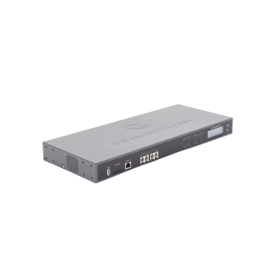 GRANDSTREAM - IP-PBX GrandStream Con 1 puerto T1/E1 y 2 puertos FXO, hasta 2000 extensiones con 200 llamadas simultáneas