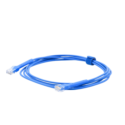 UBIQUITI - UniFi Ethernet Patch Cable Cat6 de 2 Metros (6.56 Pies), Color Azul