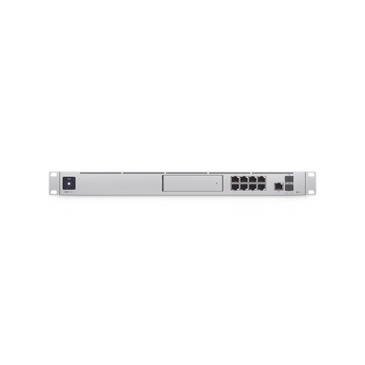 UBIQUITI - UniFi OS Console: Dream Machine Special Edition, 8 puertos LAN RJ45 con POE, 1 LAN SFP+, 1 WAN 2.5G RJ45  y 1 WAN SFP+, 128 GB de memoria interna. Todas las aplicaciones UniFi integradas