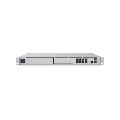 UBIQUITI - UniFi OS Console: Dream Machine Special Edition, 8 puertos LAN RJ45 con POE, 1 LAN SFP+, 1 WAN 2.5G RJ45  y 1 WAN SFP+, 128 GB de memoria interna. Todas las aplicaciones UniFi integradas