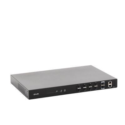 UBIQUITI - UFiber GPON OLT, Terminal de línea óptica hasta 1024 ONUs concurrentes, con 8 puertos SFP GPON + 2 puertos SFP+ 10 G