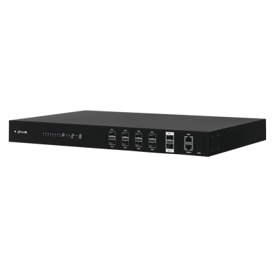 UBIQUITI - UFiber GPON OLT, Terminal de línea óptica hasta 1024 ONUs concurrentes, con 8 puertos SFP GPON + 2 puertos SFP+ 10 G