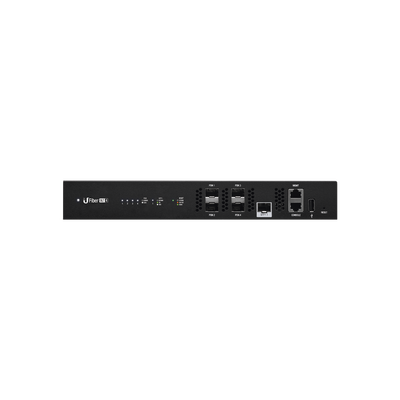 UBIQUITI - UFiber GPON OLT, Terminal de línea óptica hasta 512 ONUs concurrentes, con 4 puertos SFP GPON + 1 puertos SFP+ 10 G