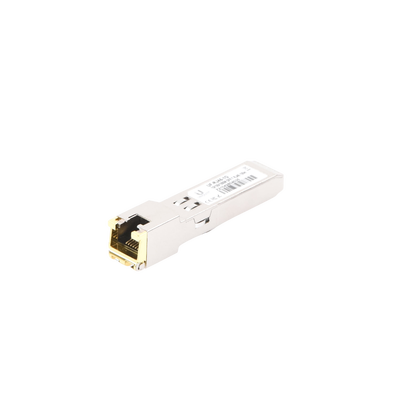 UBIQUITI - UFiber Módulo Ethernet RJ45 a SFP 10/100/1000 Mbps, distancia hasta 100 m