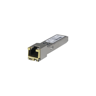 UBIQUITI - UFiber Módulo Ethernet RJ45 a SFP 10/100/1000 Mbps, distancia hasta 100 m