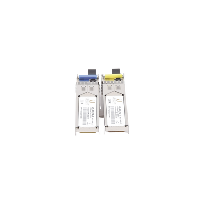UBIQUITI - UFiber Módulo SFP, transceptor MiniGibic MonoModo 1.25 Gbps, distancia 3km, un conector LC, incluye 2 tranceptores