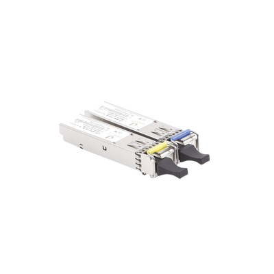 UBIQUITI - UFiber Módulo SFP, transceptor MiniGibic MonoModo 1.25 Gbps, distancia 3km, un conector LC, incluye 2 tranceptores